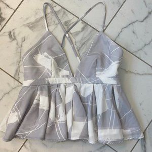 Keepsake criss crossed top